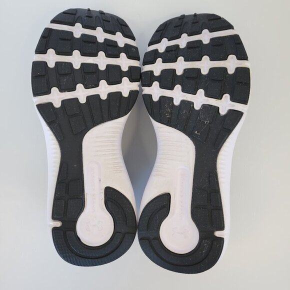 Under Armour Dash Rn 2 Black Mesh Upper Lace Up Athletic Shoes Size 6.5 NWOT - Picture 7 of 9